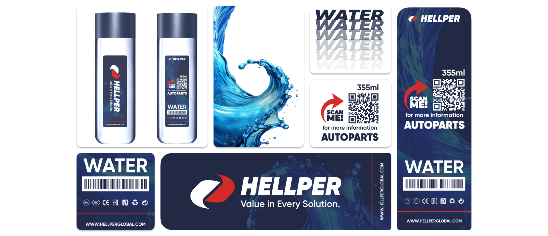 Hellper water design