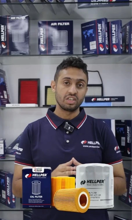Hellper oil filter and air filter products