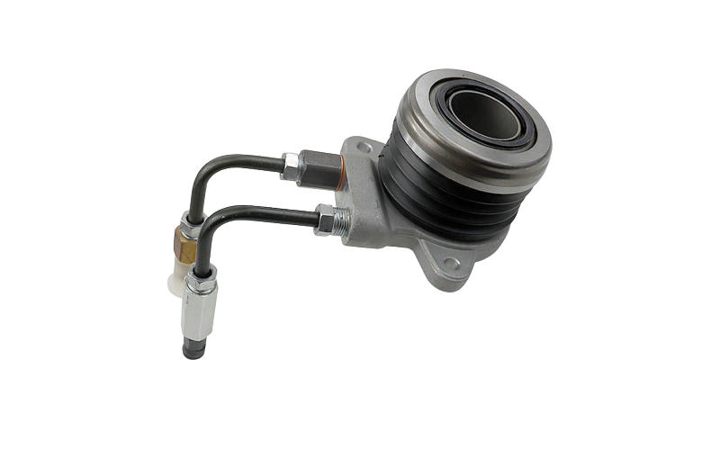 Central slave cylinder clutch