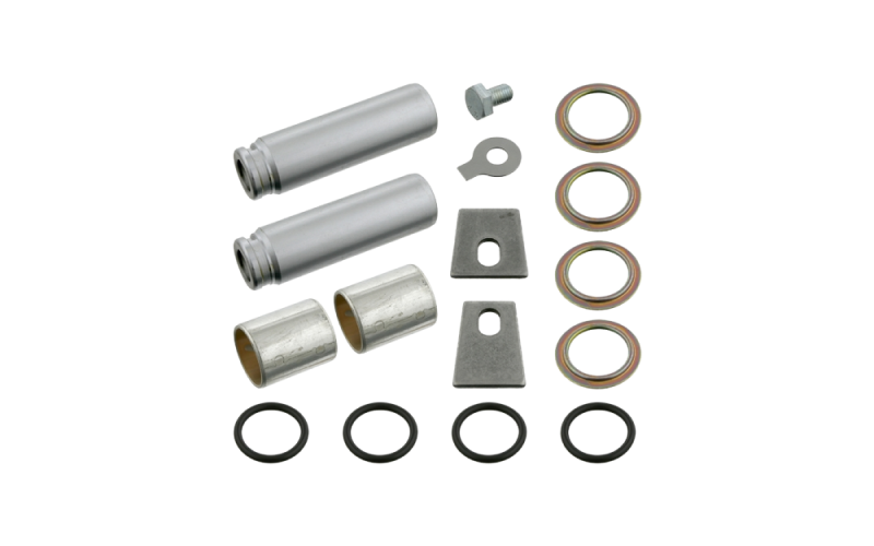 Brake shoe pin set